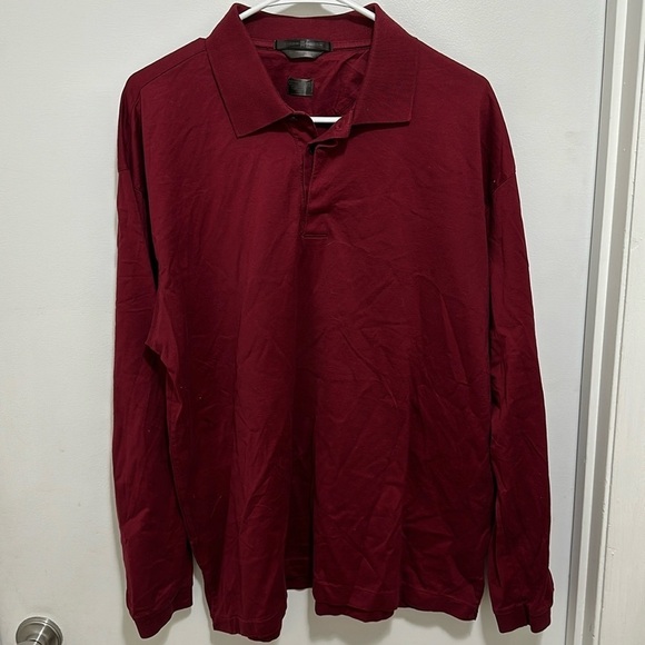 Nike Other - Nike Golf Tiger Woods Collection Long Sleeve Polo size L